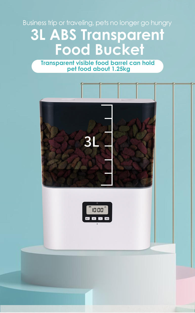 Automatic Smart Food Feeder in The Cage (3)