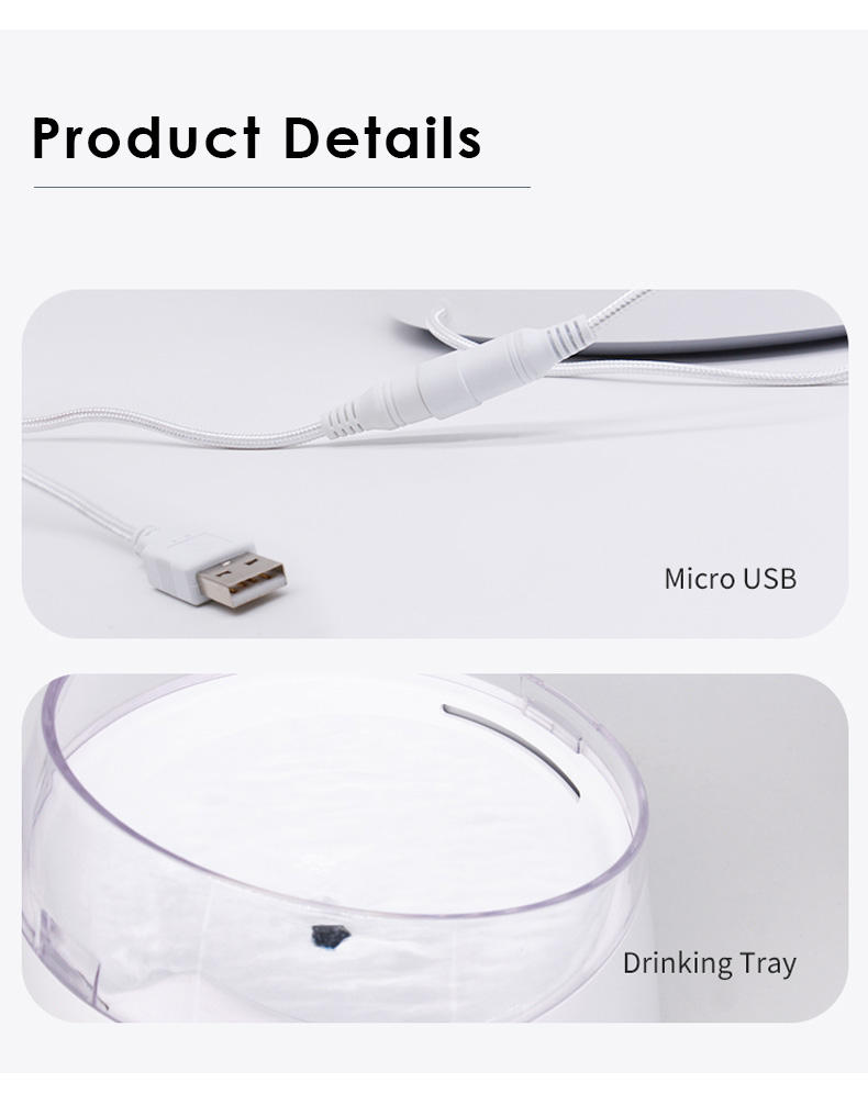 પેટ વોટર ડિસ્પેન્સર, USB કેબલ ઇલેક્ટ્રિક પેટ ડ્રિંકિંગ ફાઉન્ટેન 1.5L (9)