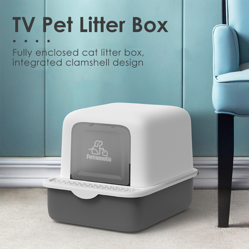 Petnessgo TV Design Cat Litter Box (2)